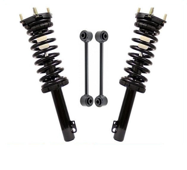 Enlaces de barra estabilizadora de resorte helicoidal rápido delantero para Jeep Grand Cherokee 05-10