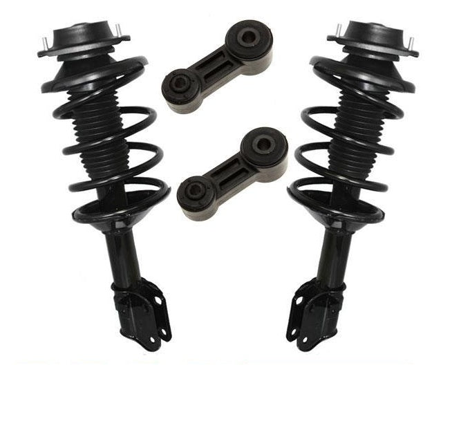 Front Coil Spring Strut Assembly Stablizer Link Kit fits for 00-02 Subaru Legacy