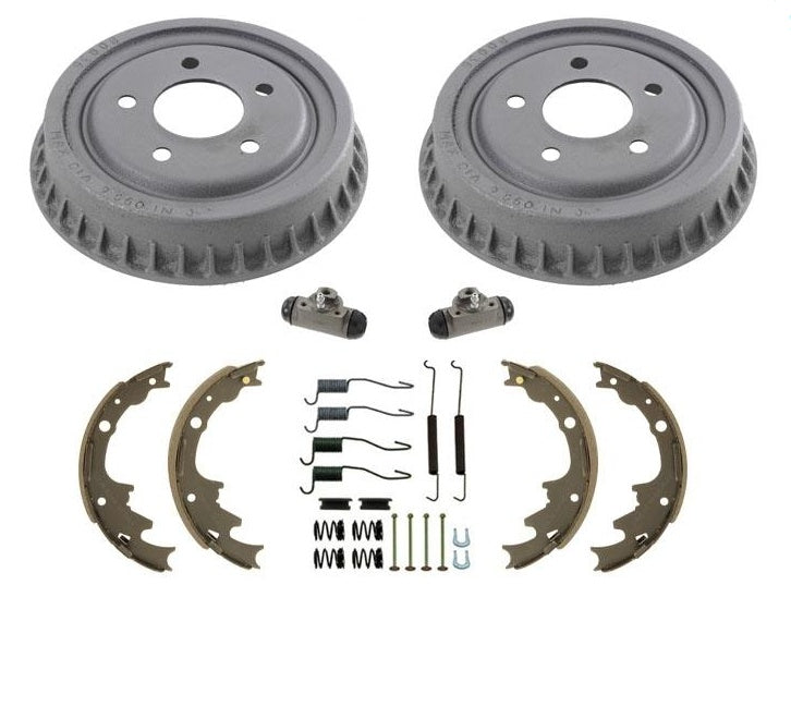 for Ford Ranger 01-08 Rear Wheel Drive Smaller Standard Size 9inch Drums Shoes