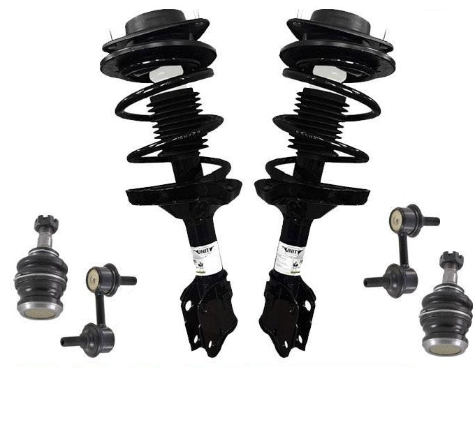Coil Spring Strut Ball Joints Sway Bar Links Fits For 05-09 Subaru Legacy GT