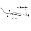 New Muffler Exhaust System for Toyota Tacoma 2.7L with 103 Inch Wheel Base