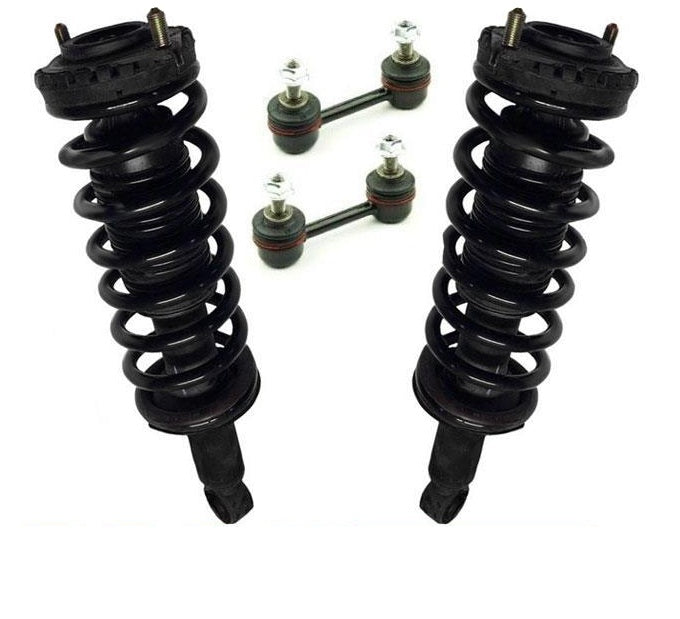 Enlace de barra estabilizadora de montaje de puntal de resorte de bobina rápida trasera compatible con Subaru Legacy 03-04