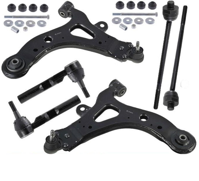 100% NUEVOS BRAZOS DE CONTROL INN OUT TIRANTES ENLACES PARA BUICK RENDEZVOUS 02-07 8Pc Kt