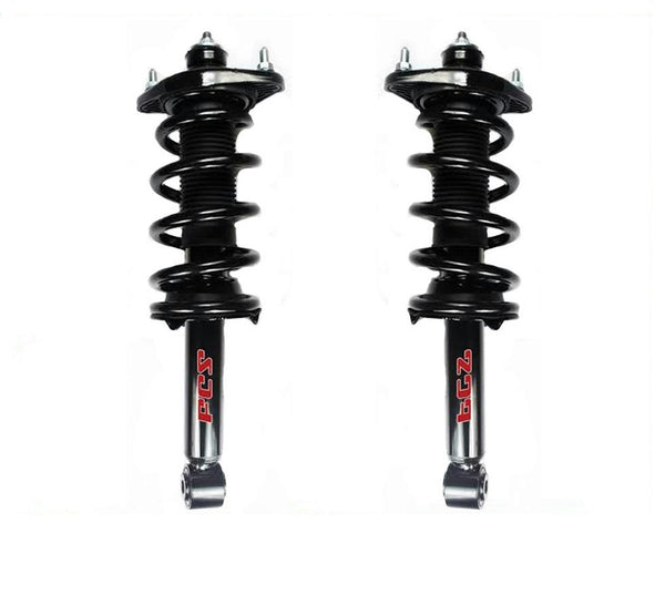 For Honda CRV 2 Wheel Drive FWD Only 12-14 (2) Rear Quick Spring Strut and Mount