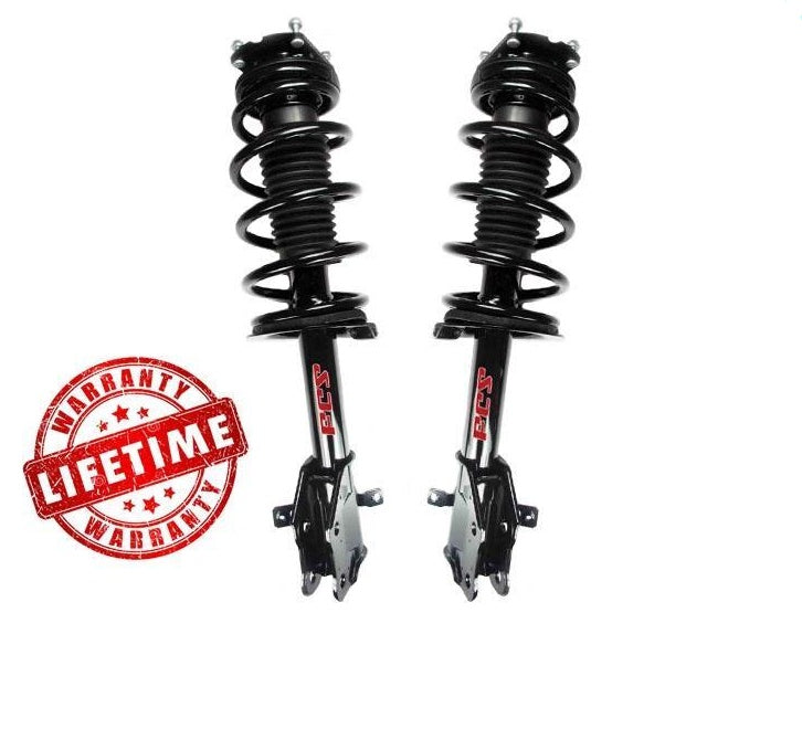 For 12-14 Edge 2.0L EcoBoost FWD (2) Front Quick Spring Strut and Mount 3363L R