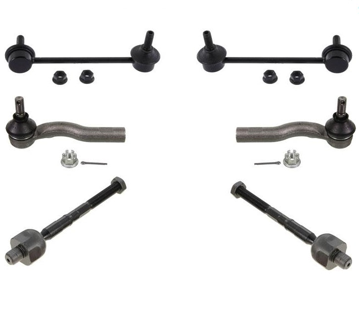 2003-2008 Mazda 6 Kit de barra de acoplamiento Inn & Out de 6 piezas REF# EV800029 ES800028 ES800027