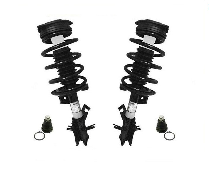 2 Front Coil Spring Strut Mount Set With Ball Joints Fits 07-12 Sentra 2.0L Auto