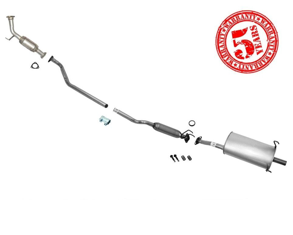 Se adapta al sistema de tubo de escape silenciador convertidor modelo Base RSX 02-06 97928 97948