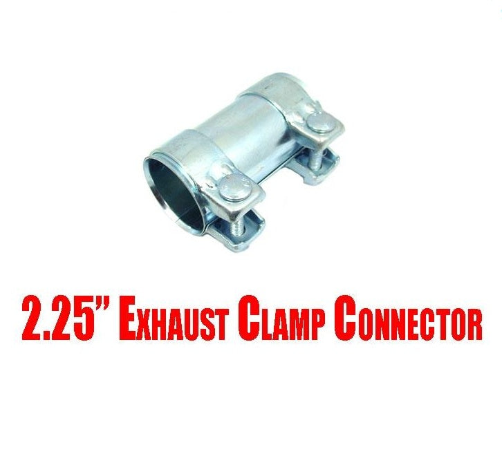 Abrazadera de reparación de conector de abrazadera de escape, 57,15mm, 2 1/4 pulgadas, 2,25 pulgadas