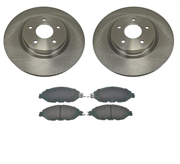 Fits 2013-2020 Nissan Pathfinder Front Brake Rotors & Ceramic Pads 3pc
