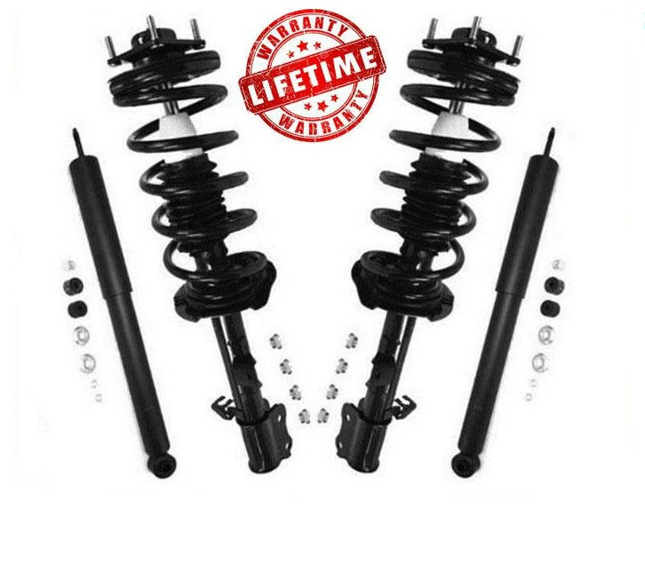 For 08-2012 Escape Mariner Front Complte Strut Assembly & Rear Shocks 4Pcs