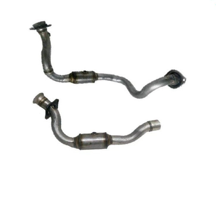 Fits 11-15 F250 350 Super Duty 6.2L Y Pipe With Catalytic Converters 19457 19458