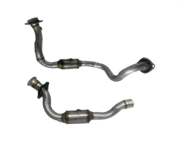 Fits 11-15 F250 350 Super Duty 6.2L Y Pipe With Catalytic Converters 19457 19458