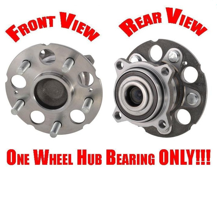 1 Wheel Bearing Hub Assembly Rear For 07-11 Front Wheel Drive Honda CRV
