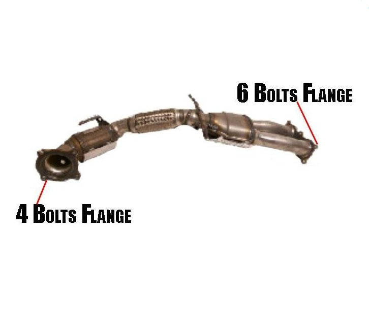 Fits For 08-15 Volvo S80 09-15 XC60 XC70 3.0L Turbo Rr Catalytic Converter 18433