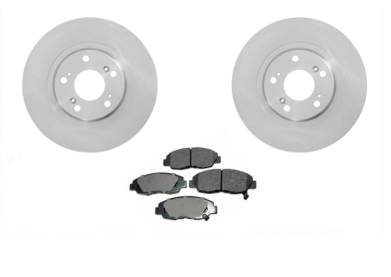 Front Brake Pads & Brake Rotors Fits 2013-2015 Acura ILX 1.5L HYBRID