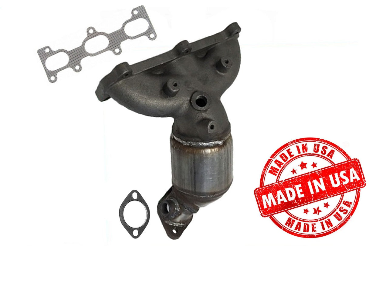 Convertidor catalítico de cortafuegos trasero para Hyundai Santa Fe GLS V6 2.7L 2007-2009