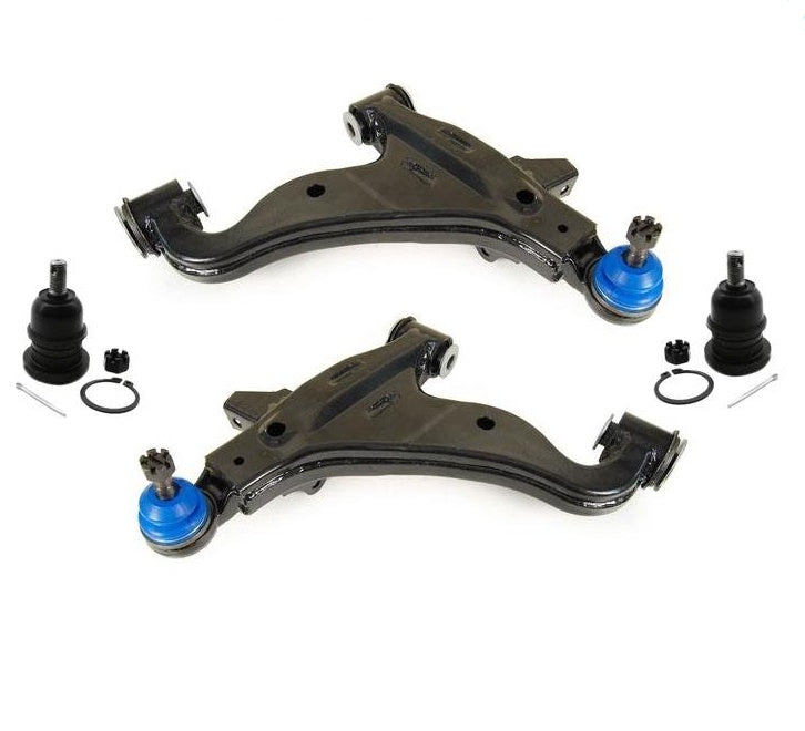 Se adapta al brazo de control inferior 05-14 RWD Tacoma 2 con bujes y rótula, 4 piezas