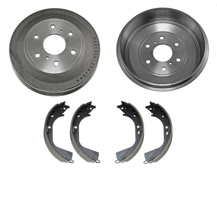 Para Chevrolet Silverado 1500 2009-2013 2 tambores de freno traseros y zapatas de freno trasero