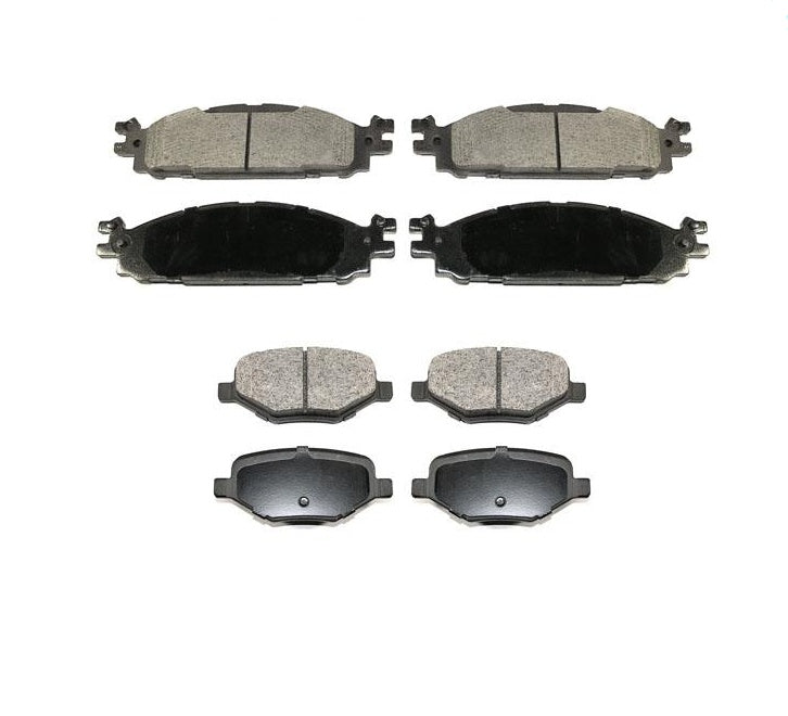 Se adapta a Explorer 11-19 con rotores estándar de 325 mm, almohadillas de cerámica delanteras y traseras.