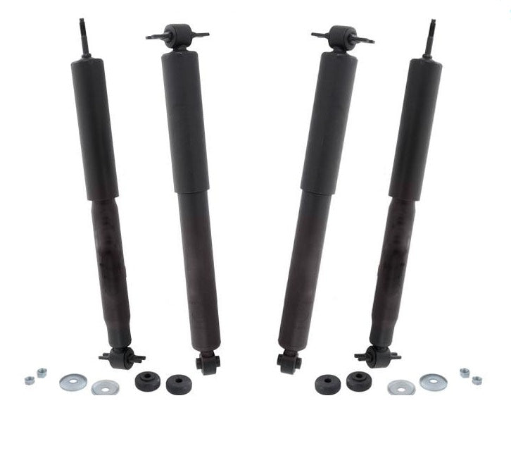 Front & Rear Pemium Shock Shocks 80693 80683 Fits For 97-2006 Jeep Wrangler