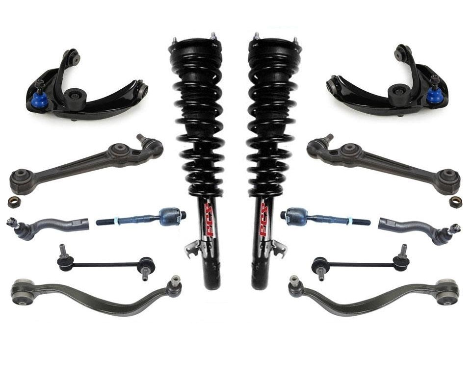 Kit de suspensión y chasis de 14 piezas para Mazda 6 i 2.3 Transmisión automática 03-07