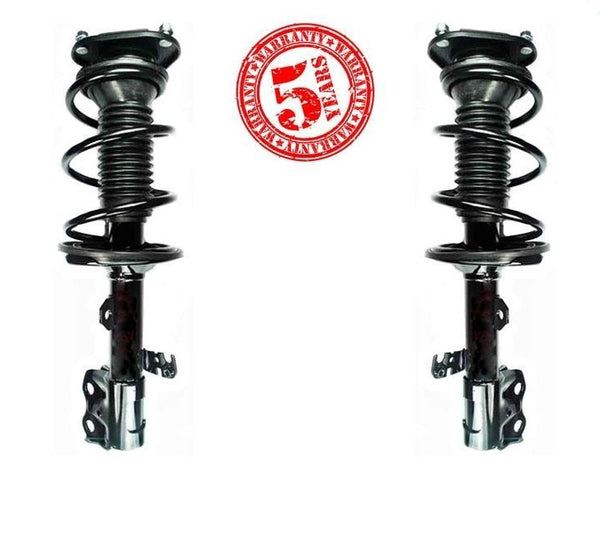 Fits 09-13 Corolla 1.8L Built In USA 4 Sp Automatic Front Complete Strut Spring