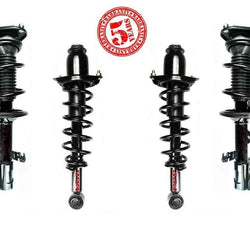 Fits 09-10 Corolla 1.8L Built In USA 4 Sp Automatic 4Pc Complete Strut Assembly