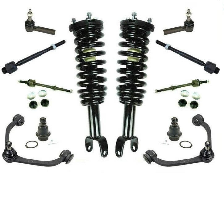 Kit de 12 brazos de control de puntales delanteros para 05-09 Dakota Raider 3.7 4 ruedas motrices