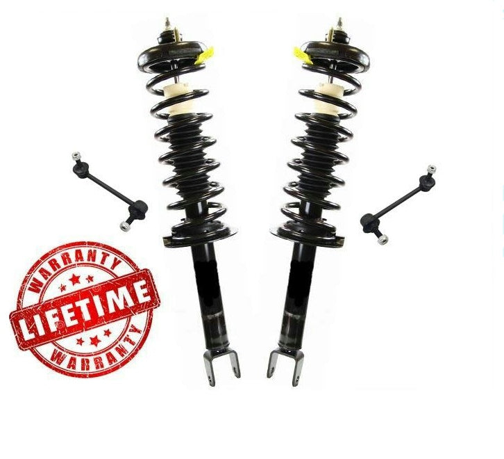 Rear Complete Struts & Links fits Honda 08-12 Accord W/ Automatic Transmission