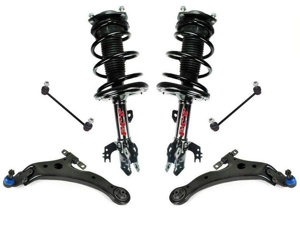 Brazos de control inferiores y enlaces delanteros completos para Toyota Camry 2012-2017