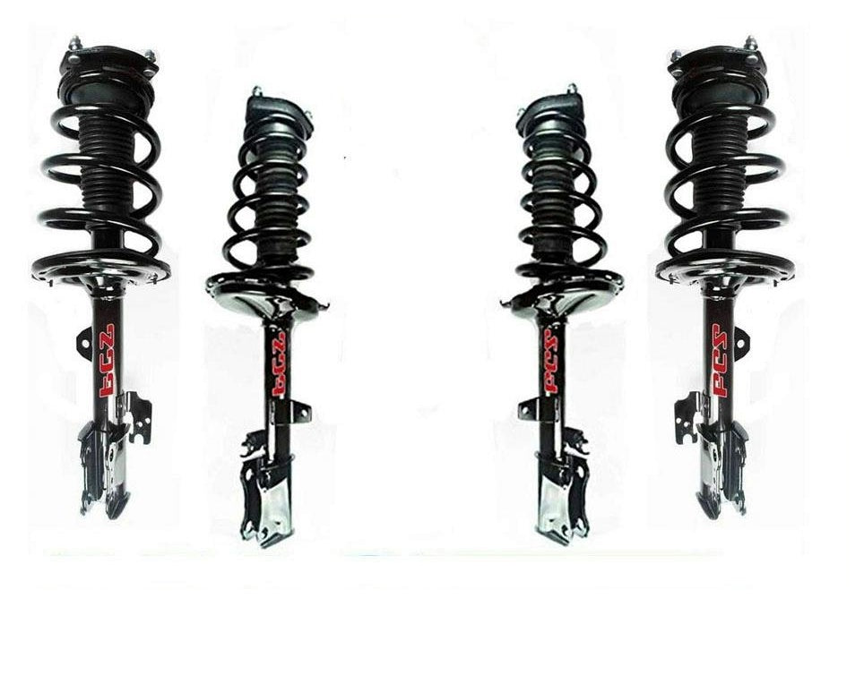 For 09-12 Venza Wagon Front Wheel Drive Front & Rear Coil Spring Struts