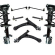 Fits 09-13 Corolla Built In Japan Front Struts Lower Arms W/ Ball Joints 8Pc