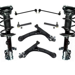 Fits 09-13 Corolla Built In Japan Front Struts Lower Arms W/ Ball Joints 8Pc