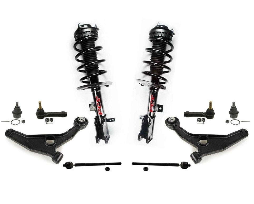 For 08-10 Sebring Convertible FWD 3.5L V6 Front Coil Spring Strut Con Arms 10pc