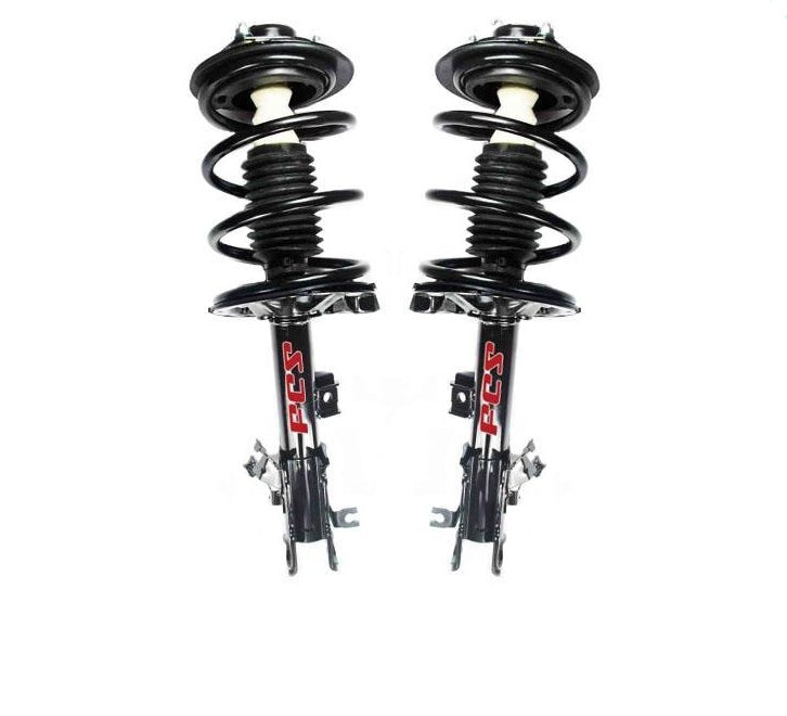 Para 03-08 FX35 y FX45, conjunto de puntal de resorte helicoidal delantero con tracción en todas las ruedas, 2 piezas