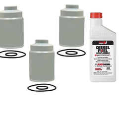 01-15 Chevrolet GMC 6.6 Duramax Diesel 3 Fuel Filters With Conditioner