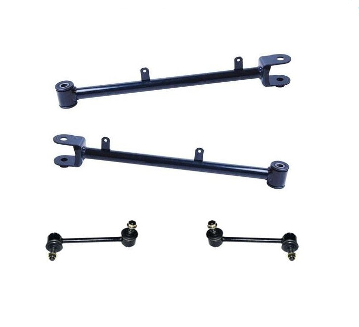 Rear Low Rearward Control Arm Sway Bar 4pc Set Kit for 95-02 Esteem 02-03 Aerio