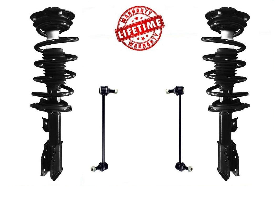 Fits 10-15 Equinox Terrain W/O 19 Inch Rims Front Complete Struts & Links