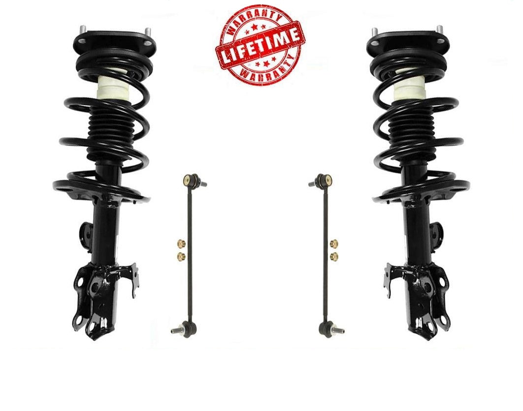 Fits Scion XB 08-15 Front Complete Strut Assembly & Sway Bar Links 11421 11422
