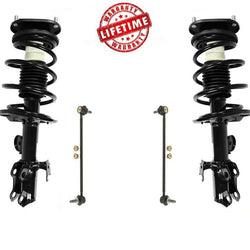 Fits Scion XB 08-15 Front Complete Strut Assembly & Sway Bar Links 11421 11422
