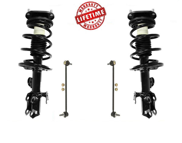 Fits Scion XB 08-15 Front Complete Strut Assembly & Sway Bar Links 11421 11422