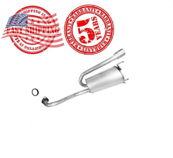 Fits 09-13 Honda FIT Base DX EX DX-A 1.5L Rear Muffler With Gasket