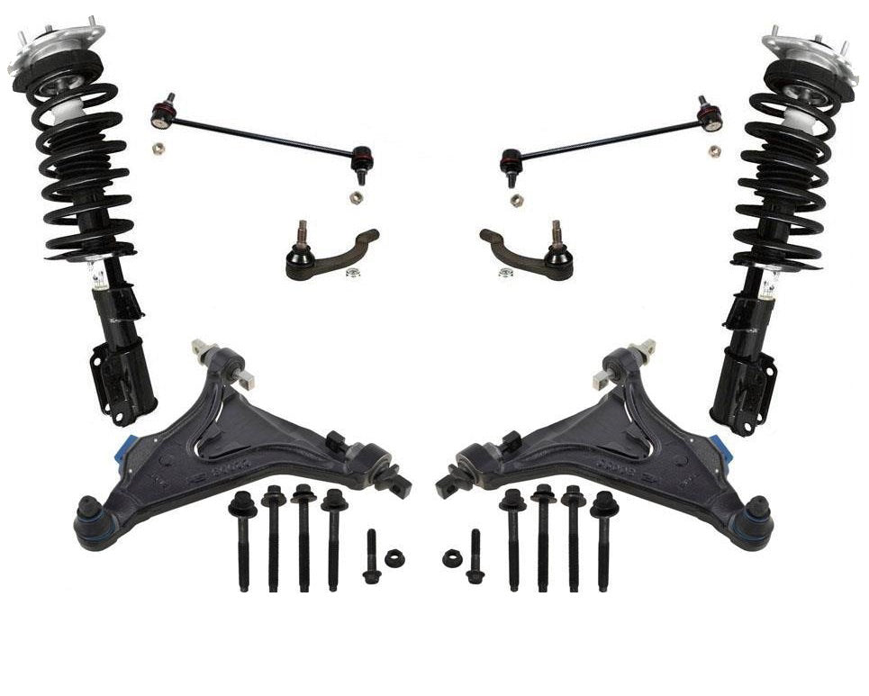 98-04 C70 Control Arm Ball Joints Tie Rods Sway Bar Complete Coil Spring Struts