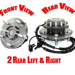 (2) Conjunto de cubo y cojinete de rueda trasera 100 % probado con torsión 08-11 Town & Country
