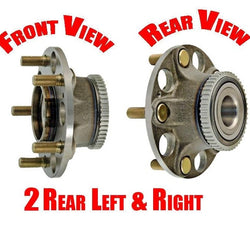 (2) Cojinetes de cubo de rueda trasera de torsión 100% para Honda Accord 03-07 y Acura TL 04-08