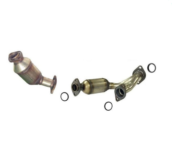 (2) Juego de convertidor catalítico, tubo delantero, tubo Y trasero para RX300 Toyota Highlander