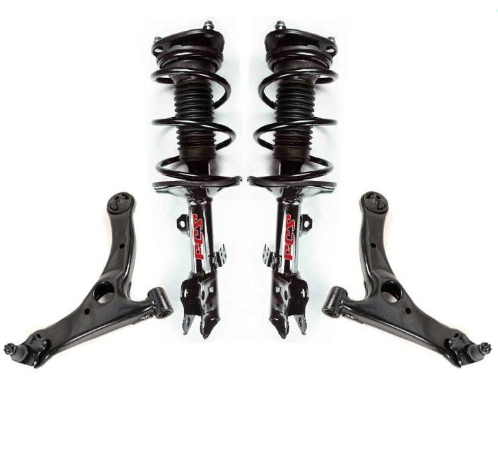 FIts 09-13 Corolla Built In Japan Vin (J) Front Complete Struts Control Arms