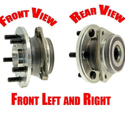 (2) Rodamiento de rueda delantera 100% nuevo probado con par para Cherokee 90-98 NUEVO
