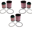 Nissan Titan XD 2016 2017 2019 5.0L 6pcs Diesel Fuel Filters Recommended Service